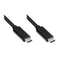 Alcasa GC-M0114 cable USB USB 3.2 Gen 1 (3.1 Gen 1) 1,5 m USB C Negro
