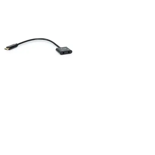 Equip Adaptador DAC de audio USB-C a dual de 3,5 mm