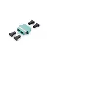 Equip 156143 adaptador de fibra óptica SC 12 pieza(s) Turquesa