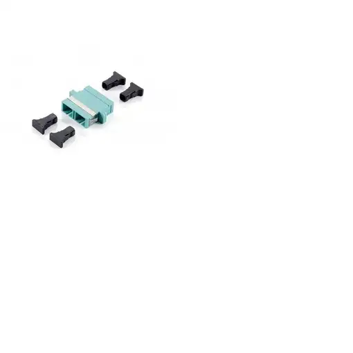 Equip 156143 adaptador de fibra óptica SC 12 pieza(s) Turquesa