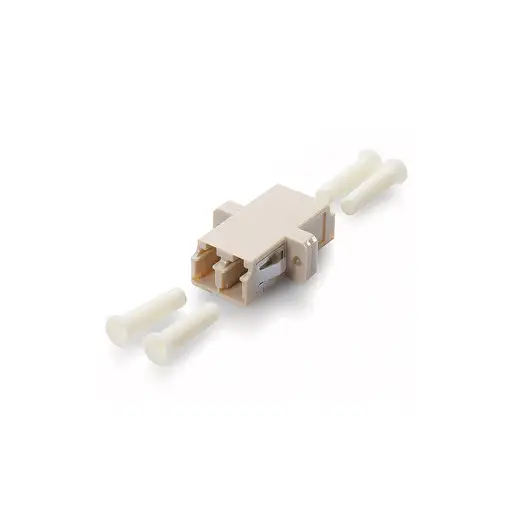Equip 156151007201 adaptador de fibra óptica LC 12 pieza(s) Beige