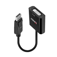 Lindy 41734 adaptador de cable de vídeo Negro