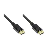Alcasa 2m, 2xDisplayPort DisplayPort Negro