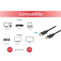 Equip 119252 Cable DisplayPort 1.4, 2,0 m, 8K/60 Hz