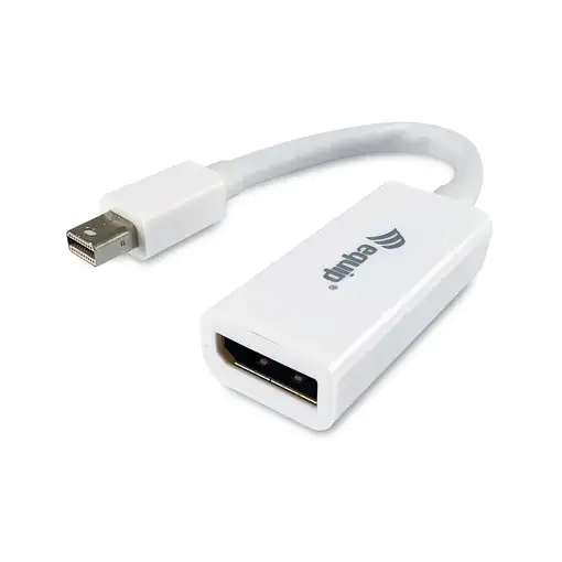 Equip Adaptador de Mini DisplayPort a DisplayPort, color blanco