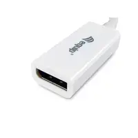 Equip Adaptador de Mini DisplayPort a DisplayPort, color blanco
