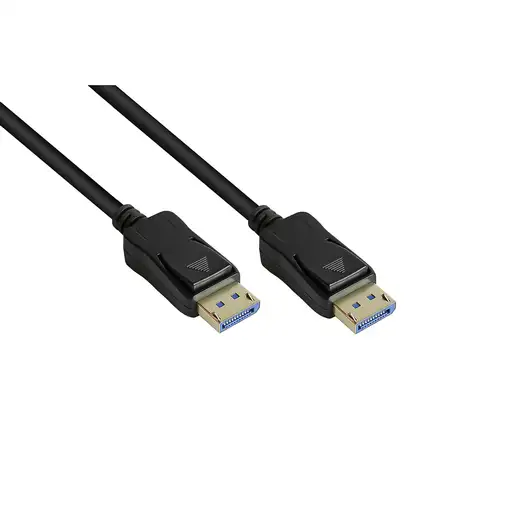 Alcasa DP20-010 cable DisplayPort 1 m Negro