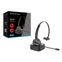 Conceptronic POLONA03BDA auricular y casco Auriculares Inalámbrico Diadema Oficina