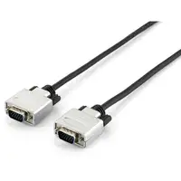 Equip 118867 cable VGA 30 m VGA (D-Sub) Negro, Plata
