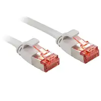 Lindy RJ45 Cat.6 U/FTP 3m cable de red Gris Cat6 U/FTP (STP)