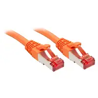 Lindy RJ-45 Cat.6 S/FTP 0.5m cable de red Naranja 0,5 m Cat6 S/FTP (S-STP)