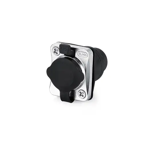 Alcasa S6 IC06-R002 RJ45 Negro, Metálico
