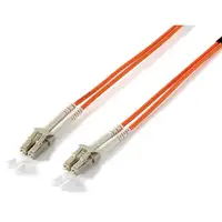 Equip LC/LС 62.5/125μm 1.0m Cable de fibra óptica e InfiniBand 1 m Naranja