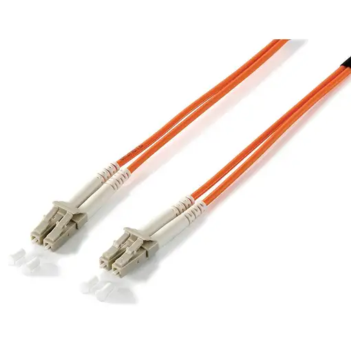 Equip LC/LС 62.5/125μm 1.0m Cable de fibra óptica e InfiniBand 1 m Naranja