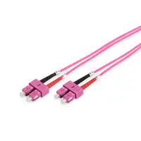 Digitus Cable de conexión multimode de fibra óptica, OM4, SC/SC