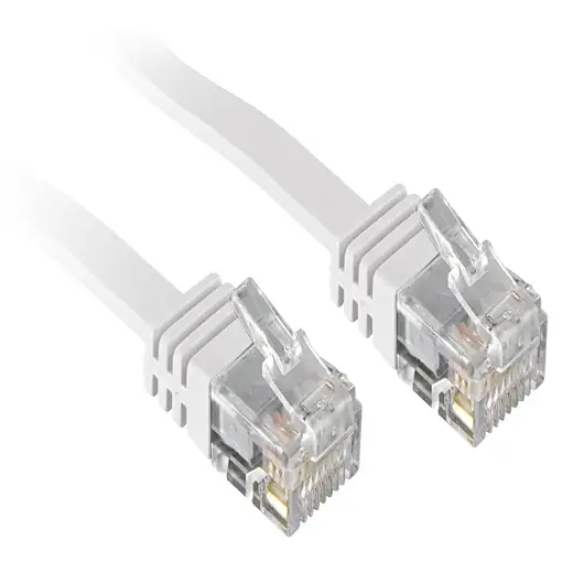 Lindy 5m Cat.6 cable de red Blanco Cat6