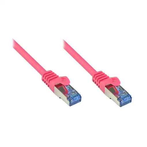 Alcasa Cat6a 0.5m cable de red Magenta 0,5 m S/FTP (S-STP)