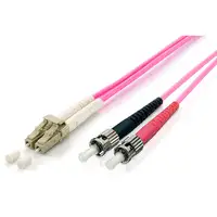 Equip 255545 Cable de fibra óptica e InfiniBand 5 m LC ST Violeta
