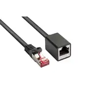 Alcasa 8063VR-050S cable de red Negro 5 m Cat6 S/FTP (S-STP)