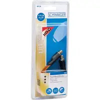 Schwaiger KFF30 531 cable coaxial 0,173 m Tipo F Negro, Rojo