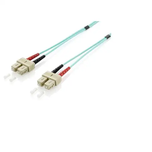Equip 255325 Cable de fibra óptica e InfiniBand 5 m SC Turquesa
