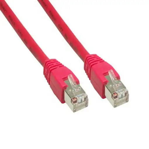 Alcasa Cat. 6 S/FTP, 1m cable de red Rojo Cat6 S/FTP (S-STP)
