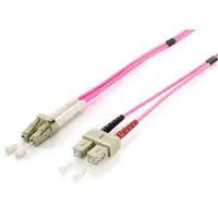 Equip 255539 Cable de fibra óptica e InfiniBand 0,5 m LC SC Violeta