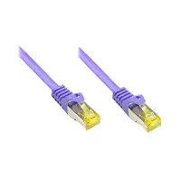 Alcasa 3.0m Cat7 RJ-45 cable de red Violeta S/FTP (S-STP)