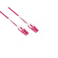 Alcasa LW-U805LC4 Cable de fibra óptica e InfiniBand 5 m 2x LC Violeta