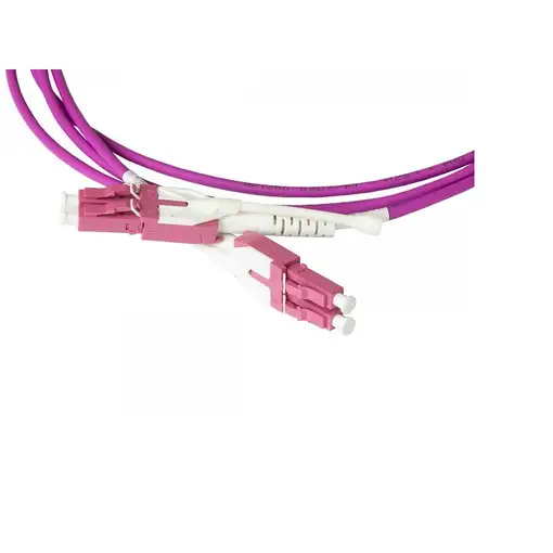 Alcasa LW-U805LC4 Cable de fibra óptica e InfiniBand 5 m 2x LC Violeta