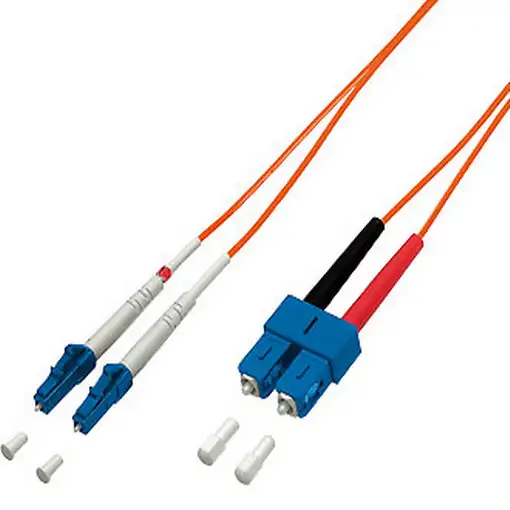 Equip LWL Patch Cord LC/SC 62,5/125µ 2,0m Cable de fibra óptica e InfiniBand 2 m