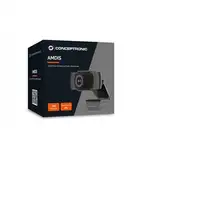Conceptronic AMDIS01B cámara web 2 MP 1920 x 1080 Pixeles USB 2.0 Negro