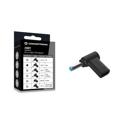 Conceptronic ABBY15PC02 accesorio para portatil Clavija de adaptador de corriente