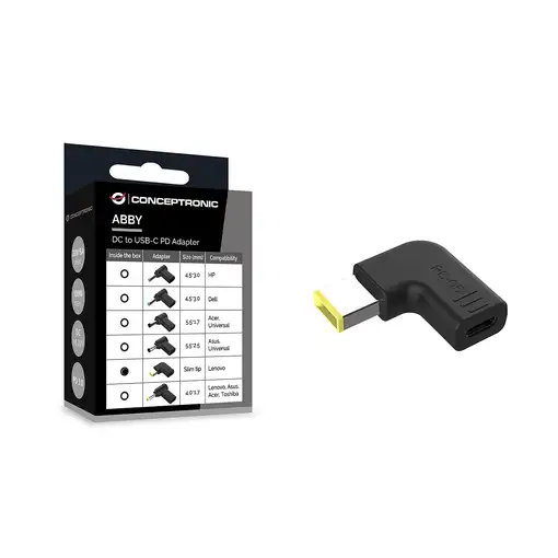 Conceptronic ABBY15PC05 accesorio para portatil Clavija de adaptador de corriente