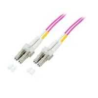 EFB Elektronik O0319.2 Cable de fibra óptica e InfiniBand 2 m LC Violeta