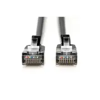 Digitus Cable de conexión CAT 6A F-FTP Slim, 5 m, negro