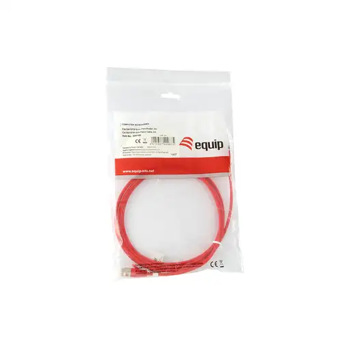 Equip 606145 cable de red Rojo 2 m Cat6a F/FTP (FFTP)