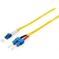 Equip 254333 Cable de fibra óptica e InfiniBand 3 m LC SC Amarillo