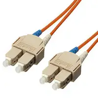 Equip 253320 Cable de fibra óptica e InfiniBand 10 m SC Naranja