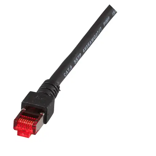 EFB Elektronik RJ45 S/FTP Cat6 cable de red Negro 1 m S/FTP (S-STP)