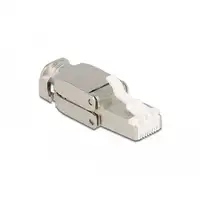 DeLOCK RJ45 macho Cat.6A STP sin herramientas
