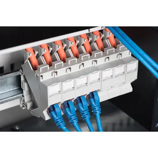 Digitus Adaptador de carril para módulos Keystone, IP20
