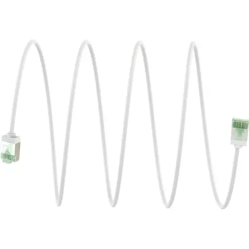 Goobay 74363 cable de red Blanco 5 m Cat8.1 U/FTP (STP)