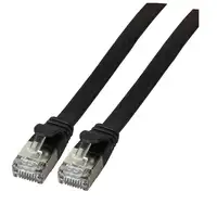 EFB Elektronik K5545SW.5 cable de red Negro 5 m Cat6a U/FTP (STP)