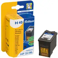 Pelikan H40 cartucho de tinta 1 pieza(s) Alto rendimiento (XL) Negro