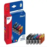 Pelikan P29 BK CMY PGBK cartucho de tinta 5 pieza(s) Foto negro, Fotos cian, Foto