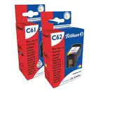 Pelikan 4950660 cartucho de tinta 2 pieza(s) Compatible Negro, Cian, Magenta, Amar