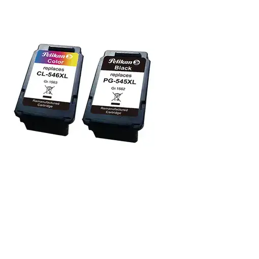 Pelikan 4950660 cartucho de tinta 2 pieza(s) Compatible Negro, Cian, Magenta, Amar