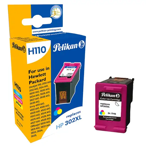 Pelikan 4950880 cartucho de tinta 1 pieza(s) Compatible Cian, Magenta, Amarillo
