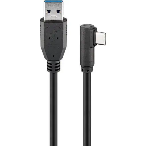Wentronic 66500 cable USB USB 3.2 Gen 1 (3.1 Gen 1) 0,5 m USB C USB A Negro